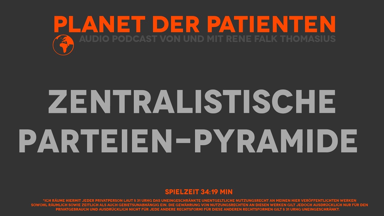 ZENTRALISTISCHE PARTEIEN-PYRAMIDE