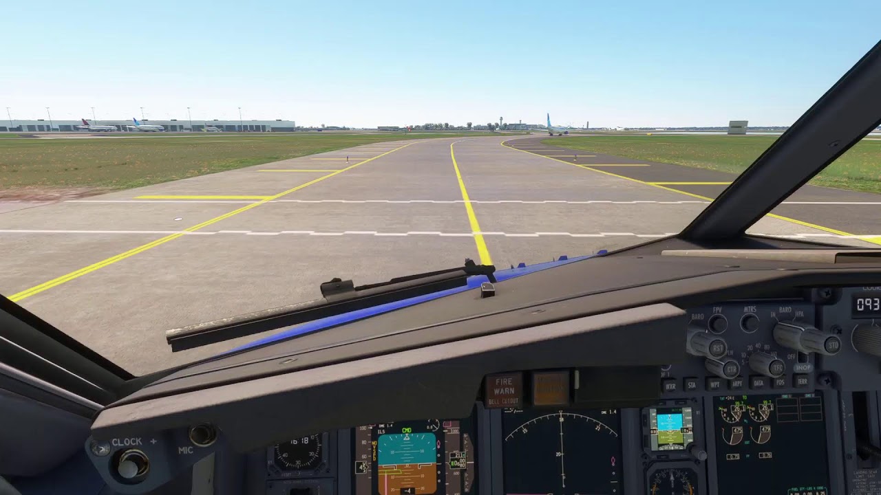 Southwest Boeing 737-800 KDTW-KORD Live Ultra high detail flight