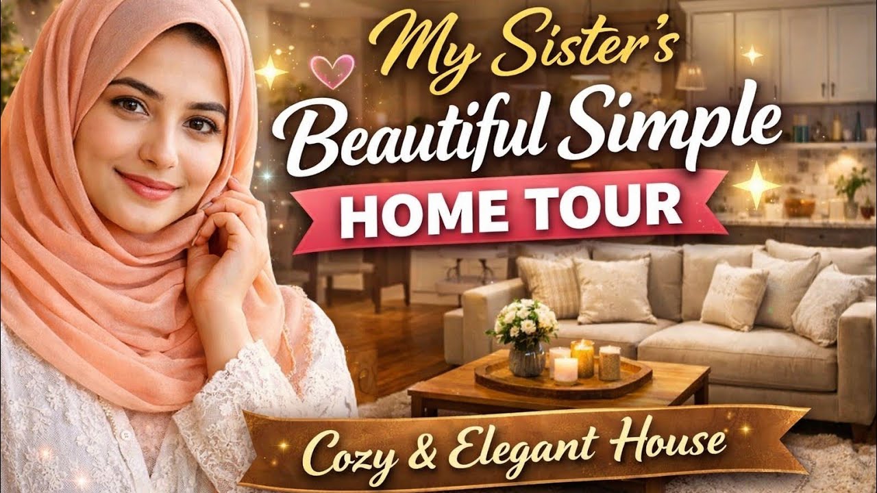 My Sister’s Beautiful Home Tour by Sitara Ki Story Family Vlog 
