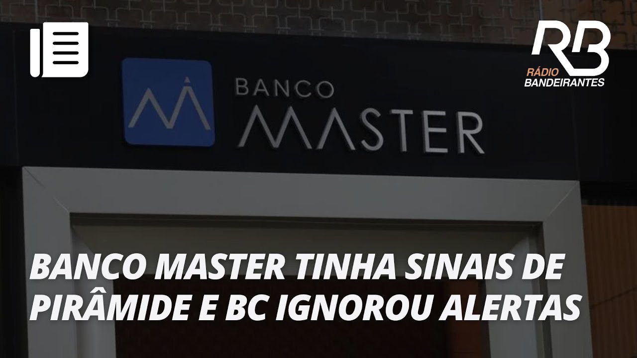 Emanuel Pessoa: Banco Master operava como esquema Ponzi e BC falhou na supervisão| Jornal Gente