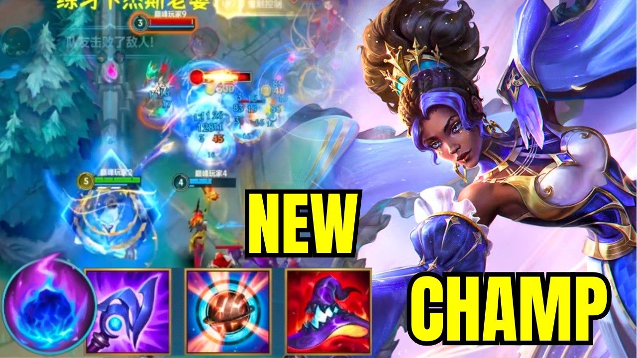 Wild Rift China &mdash; Rank 1 Mel Gameplay | First Look at the New Champion (Mid Lane &bull; ENG SUB)