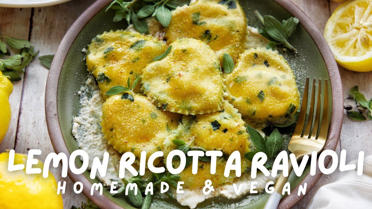 YOU NEED TO MAKE THESE RAVIOLI [VEGAN AND DELICIOUS] | PLANTIFULLY BASED
