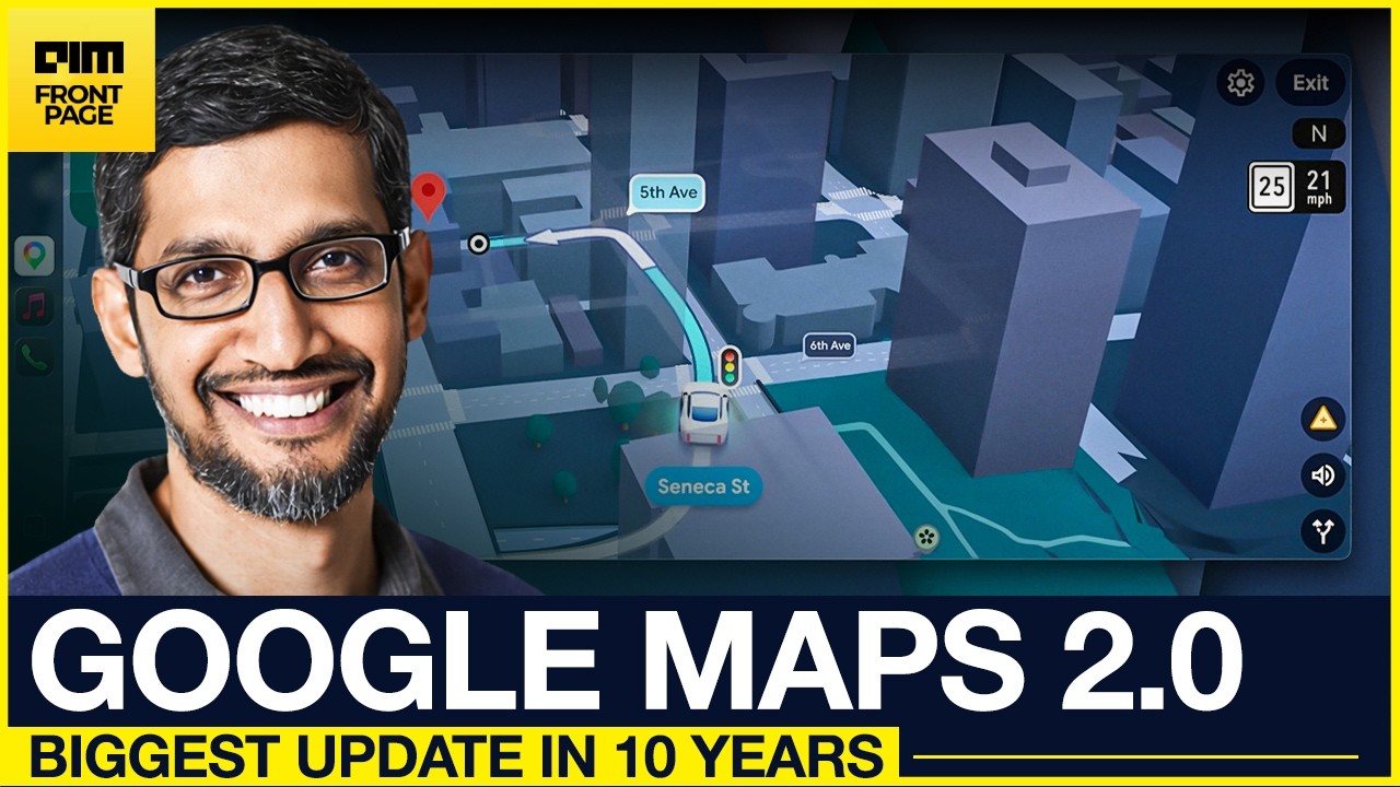 Крупнейшее обновление Google Maps за десятилетие — Ask Maps и Immersive Navigation