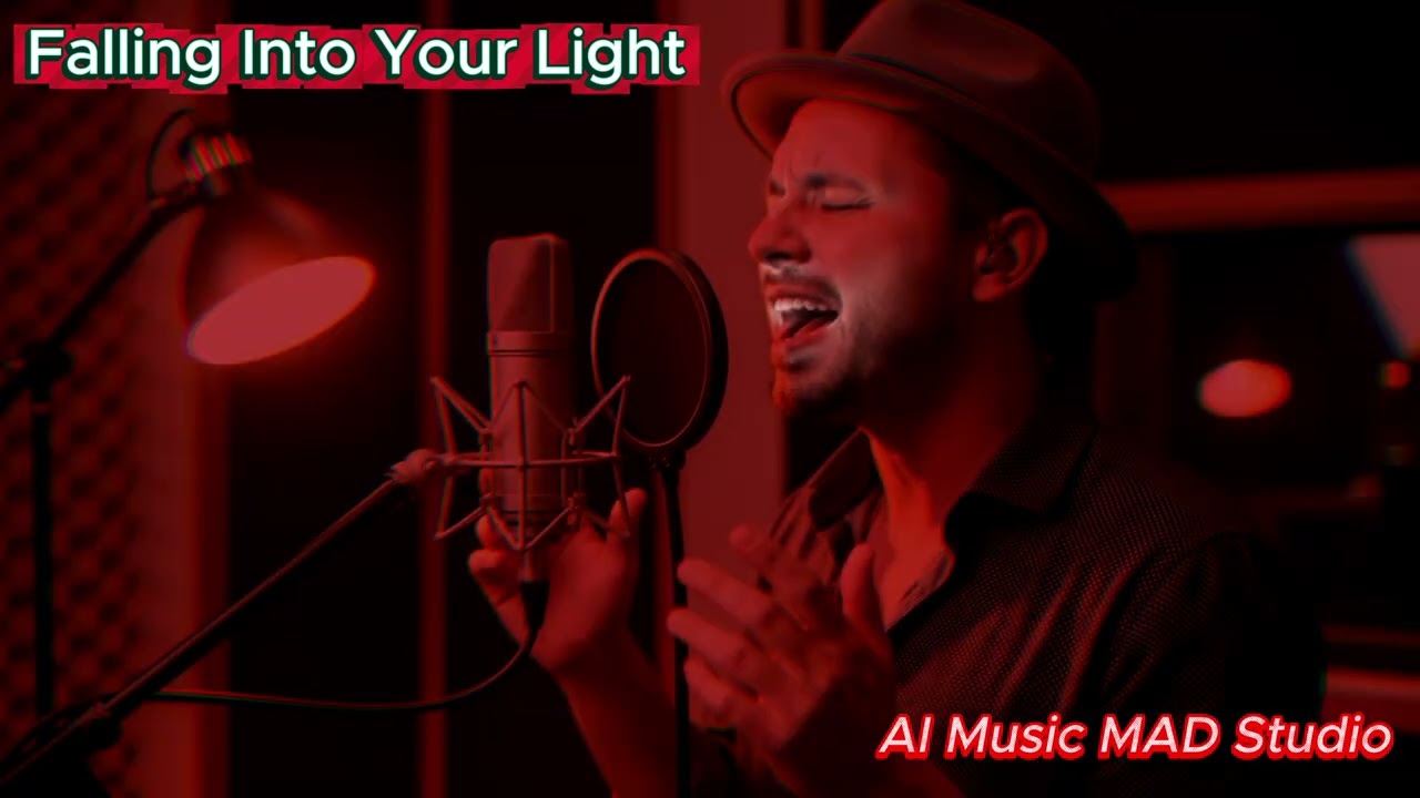 Falling Into Your Light - AI Music MAD Studio (Official Lyric Video)