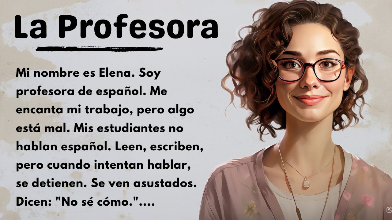 Learn SPANISH with this SIMPLE STORY  |  Level 3 ⭐
