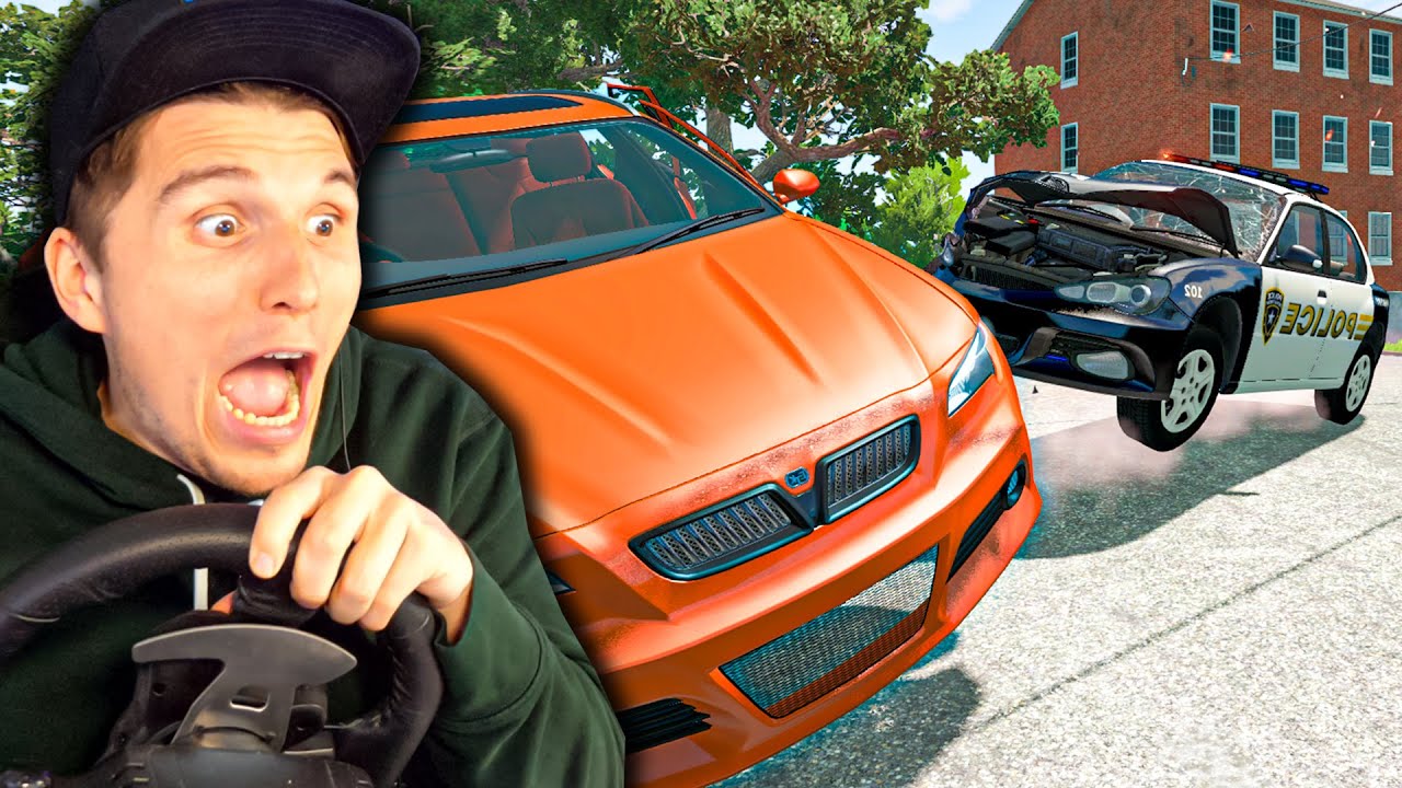 Zerstöre den BANKRÄUBER! | BeamNG