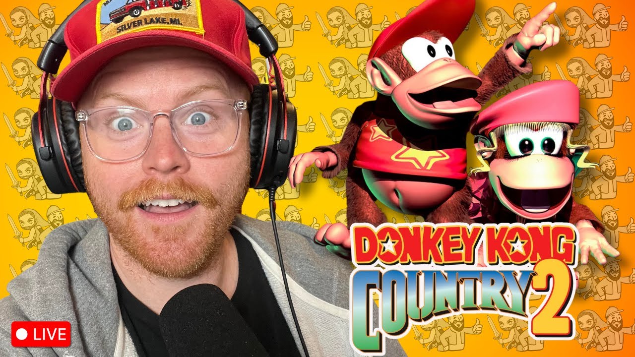 Can I Finally Beat Donkey Kong Country 2? (First Complete Run LIVE)