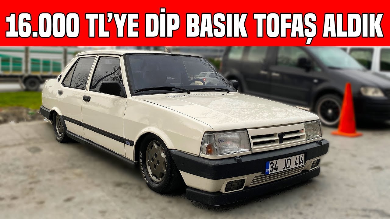 16.000 TL DİP BASIK TOFAŞ DOĞAN ALDIK .!