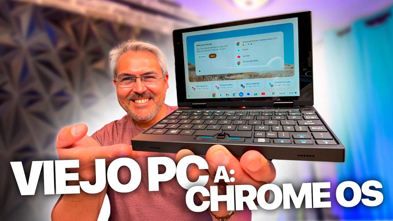 Transforma tu Laptop O PC vieja en una Chromebook con ChromeOS Flex