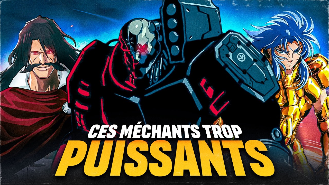 5 MÉCHANTS BEAUCOUP TROP PUISSANTS pour leur ANIMES ! #3