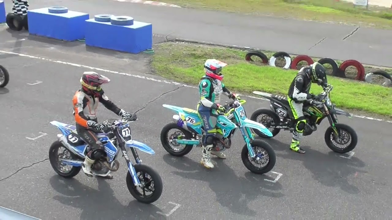20220619 グライドライド モタードパーク エキスパートクラス 模擬レース