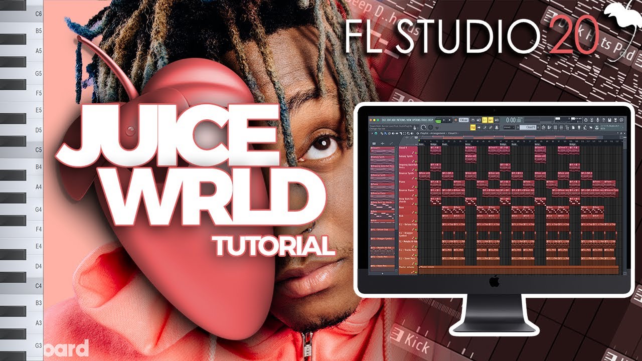 How To Make MELODIC JUICE WRLD BEATS From SCRATCH in FL STUDIO