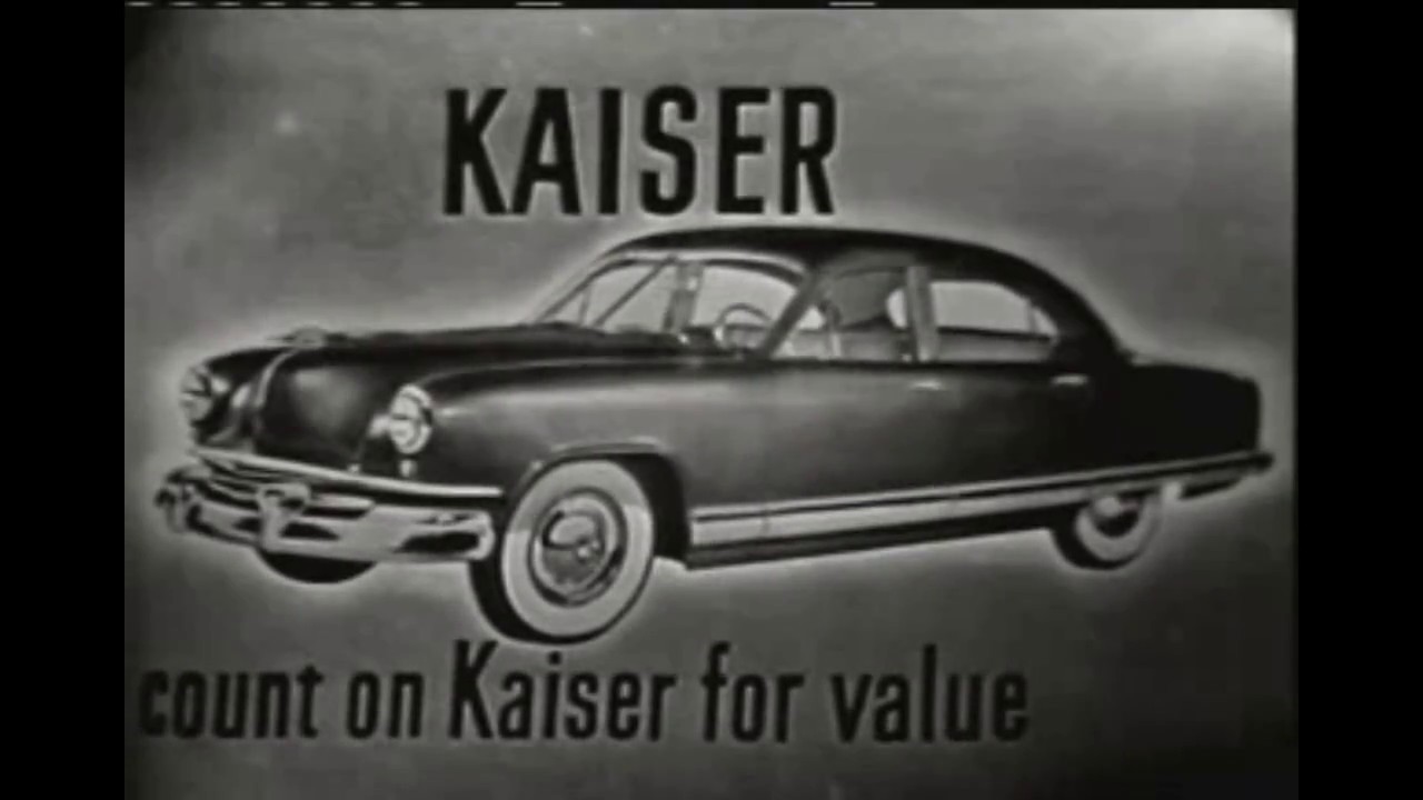 1950s American Motors Automobile Commericals Rambler Nash Kaiser Ad Car