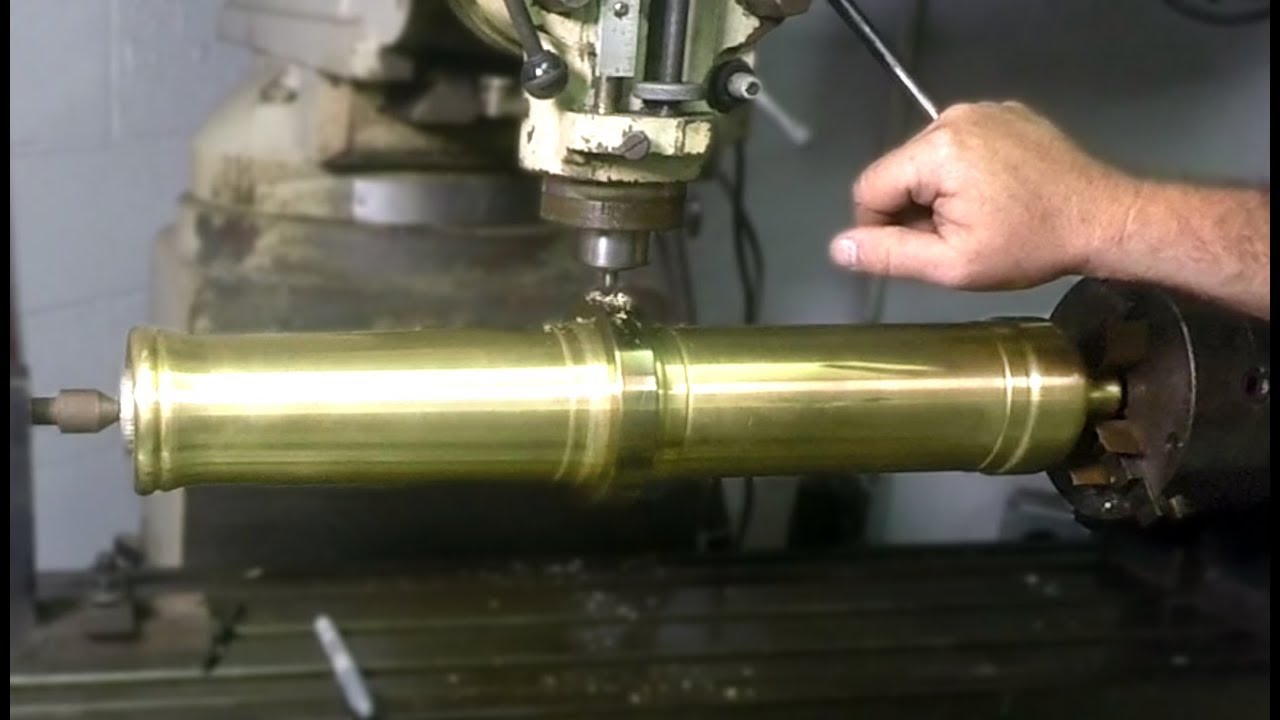 Building an historic brass cannon Ep 5 - finishing the barrel
