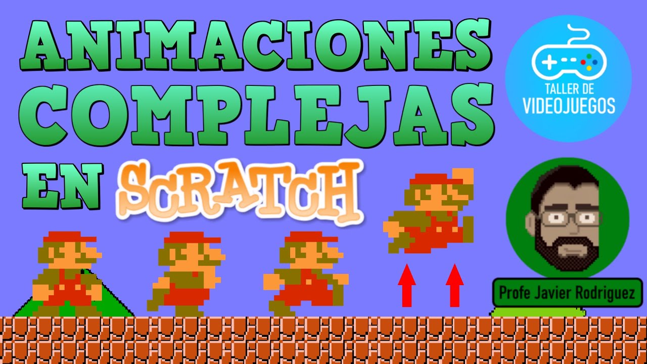 Cómo hacer animaciones complejas en Scratch - 🏃‍♀️Correr y Saltar🏃‍♂️