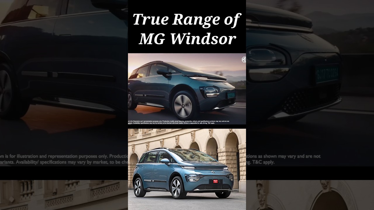 Real World Range of MG Windsor EV | #apcarbhp
