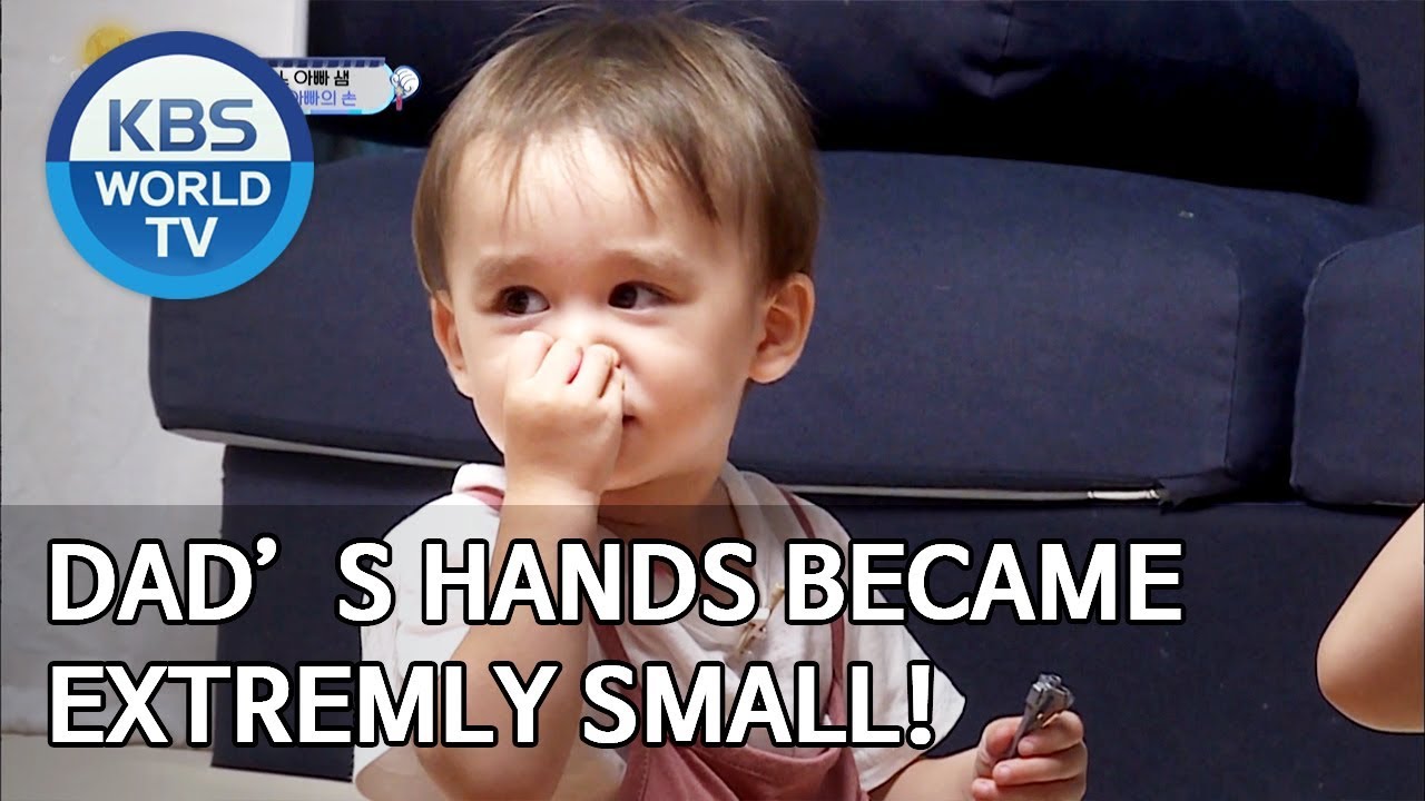 Dad’s hands became extremely small! [The Return of Superman/2019.09.22]