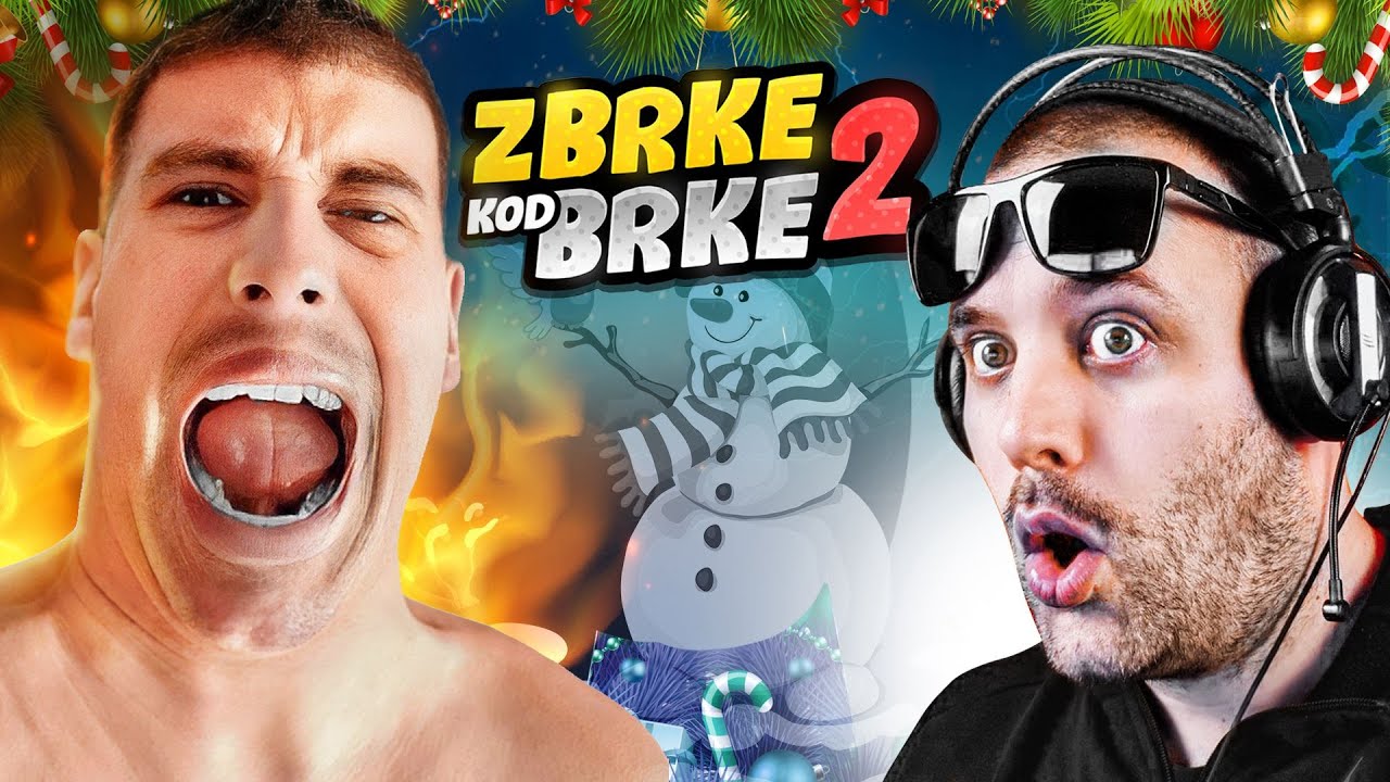 LEGENDA BALKANSKE YOUTUBE SCENE - Zbrke kod  Brke w/ SerbianGamesBL