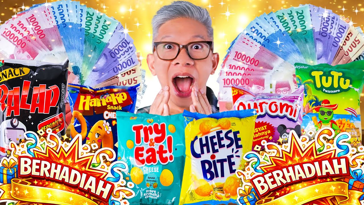 PEMBUKTIAN BUKA SNACK BERHADIAH UANG PART 9!!
