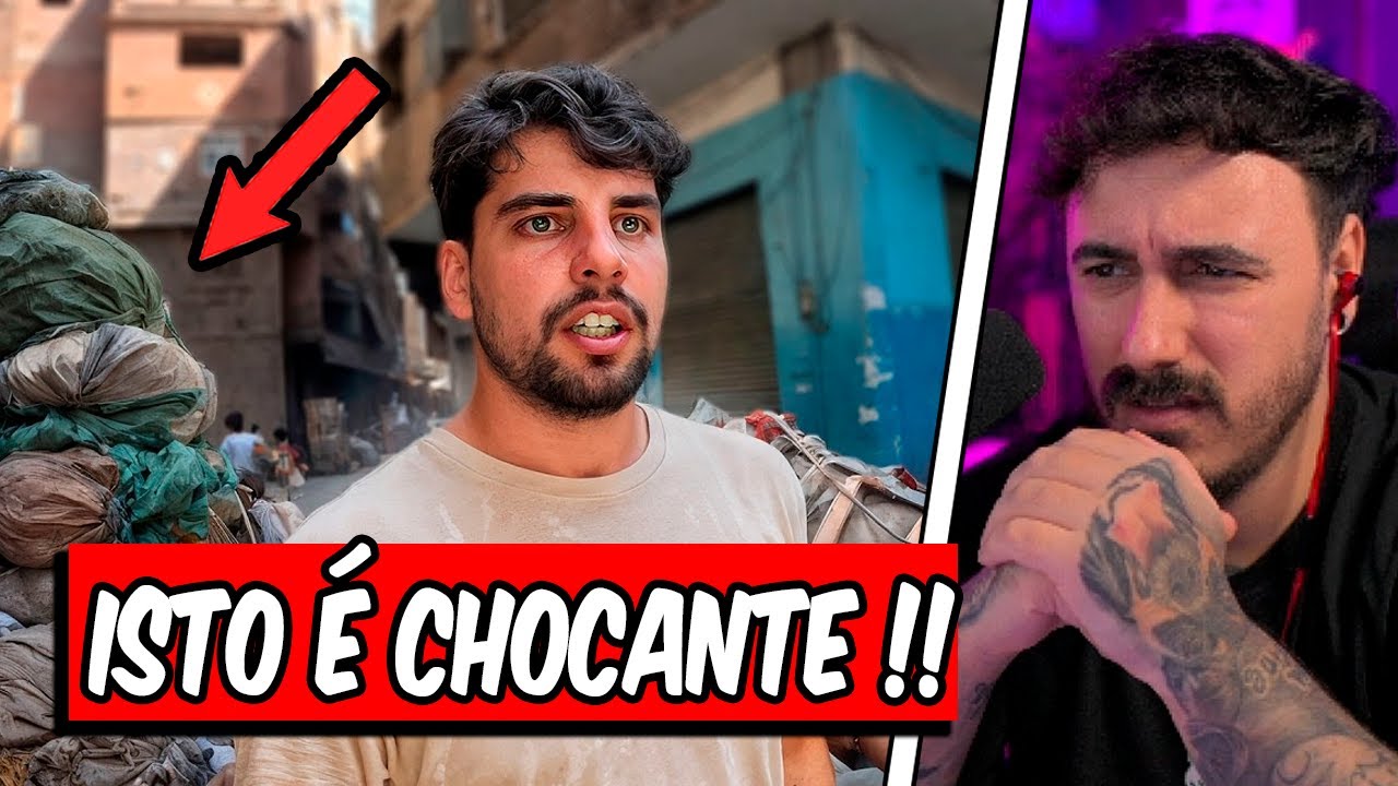 BuoMorallez reage a 🔴VISITEI A MAIOR FAVELA DO EGITO (IMPOSSÍVEL ENTRAR)