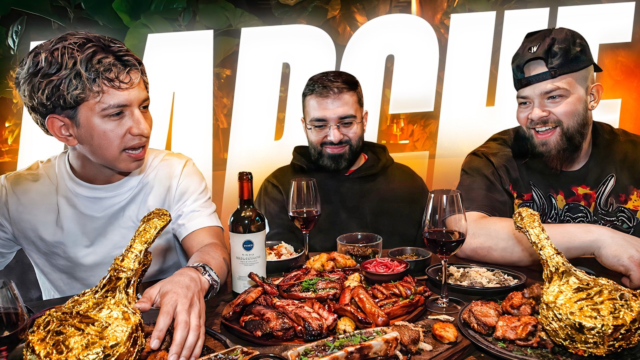 COMIENDO EN UN RESTAURANTE DE LUJO CON DIEGO Y DAREN *PAGU&Eacute; LA CUENTA*