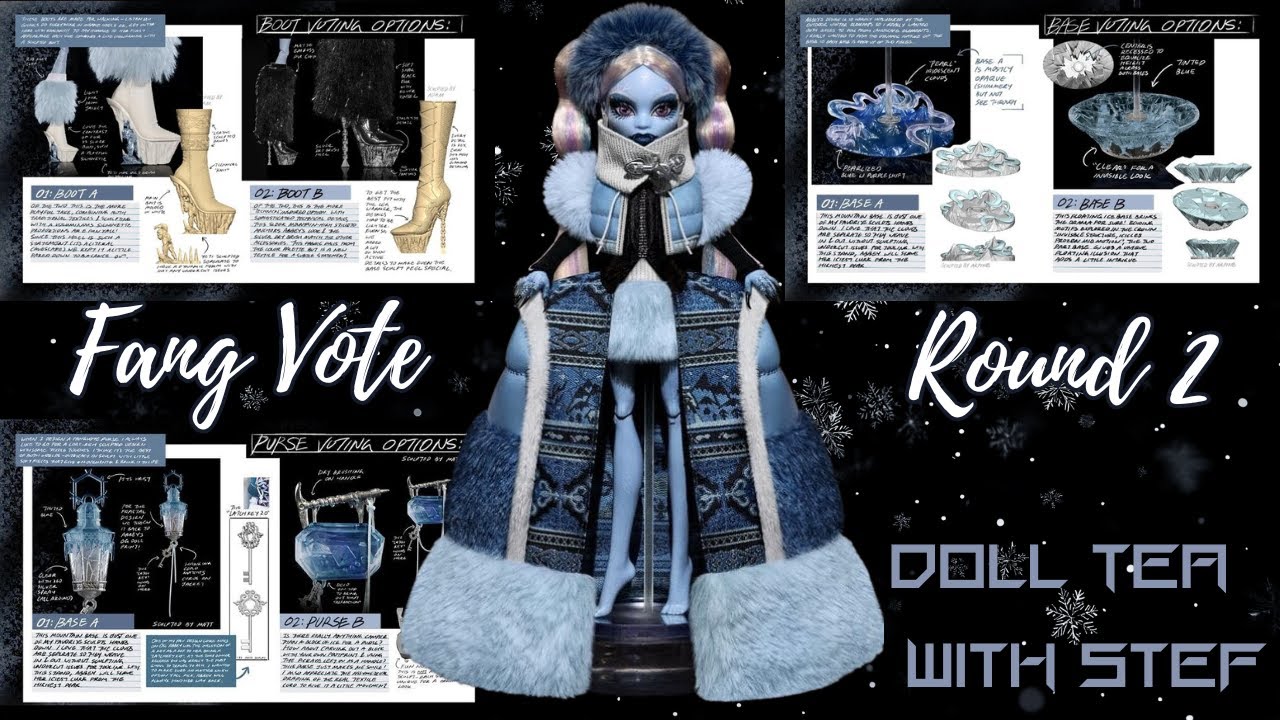Голосование за Клык в Monster High 2026 ❄️ Выборы во 2-м раунде в Эбби-Боминабл + Результаты 1-го...