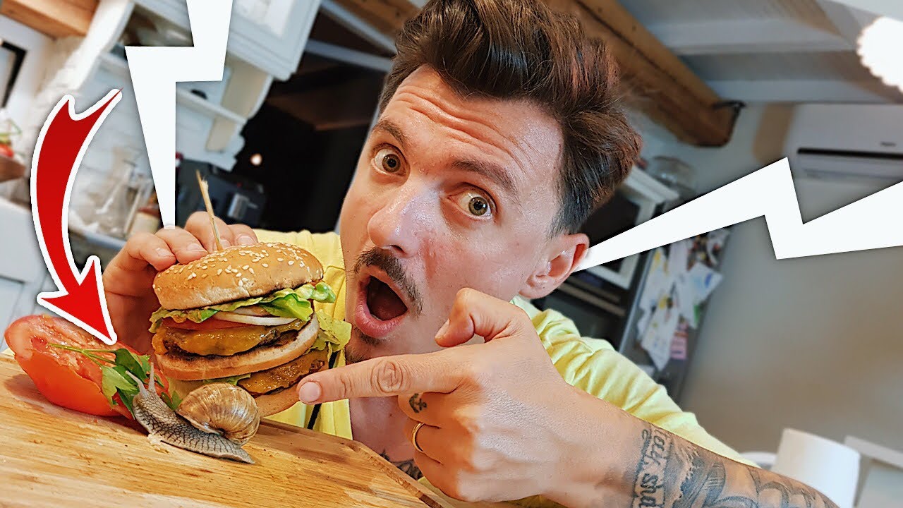 🐌 Am MÂNCAT MelcBurger! Burger din MELCI