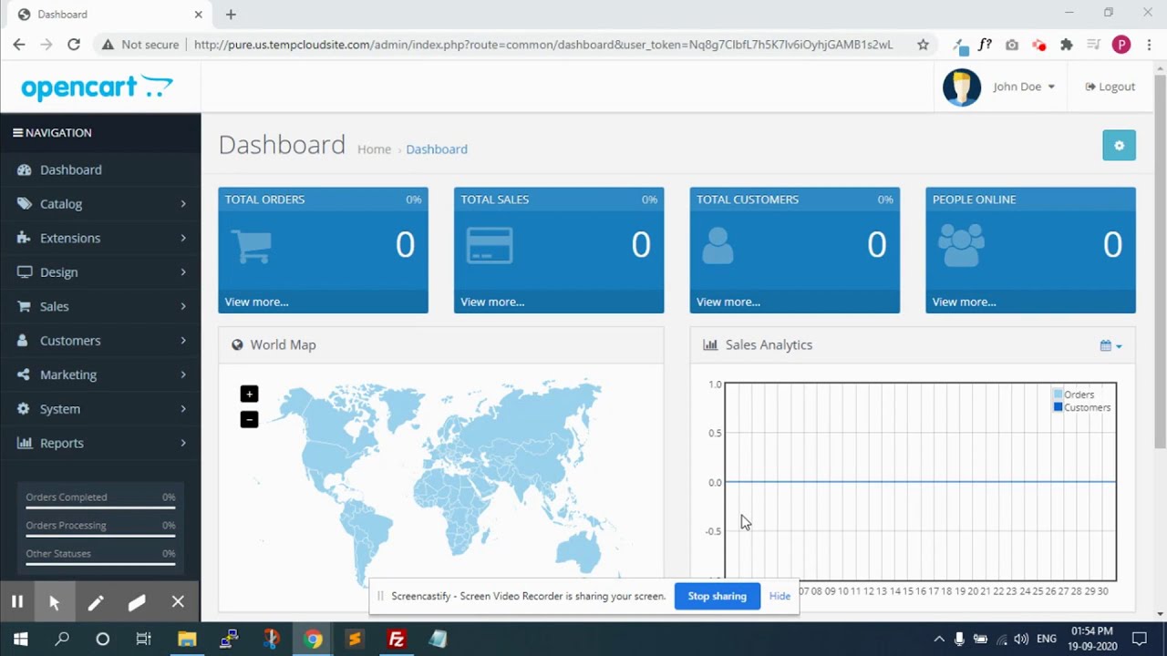 How to Install OpenCart Themes | EC Infosolutions | Leading in Custom Software & Cloud Technology