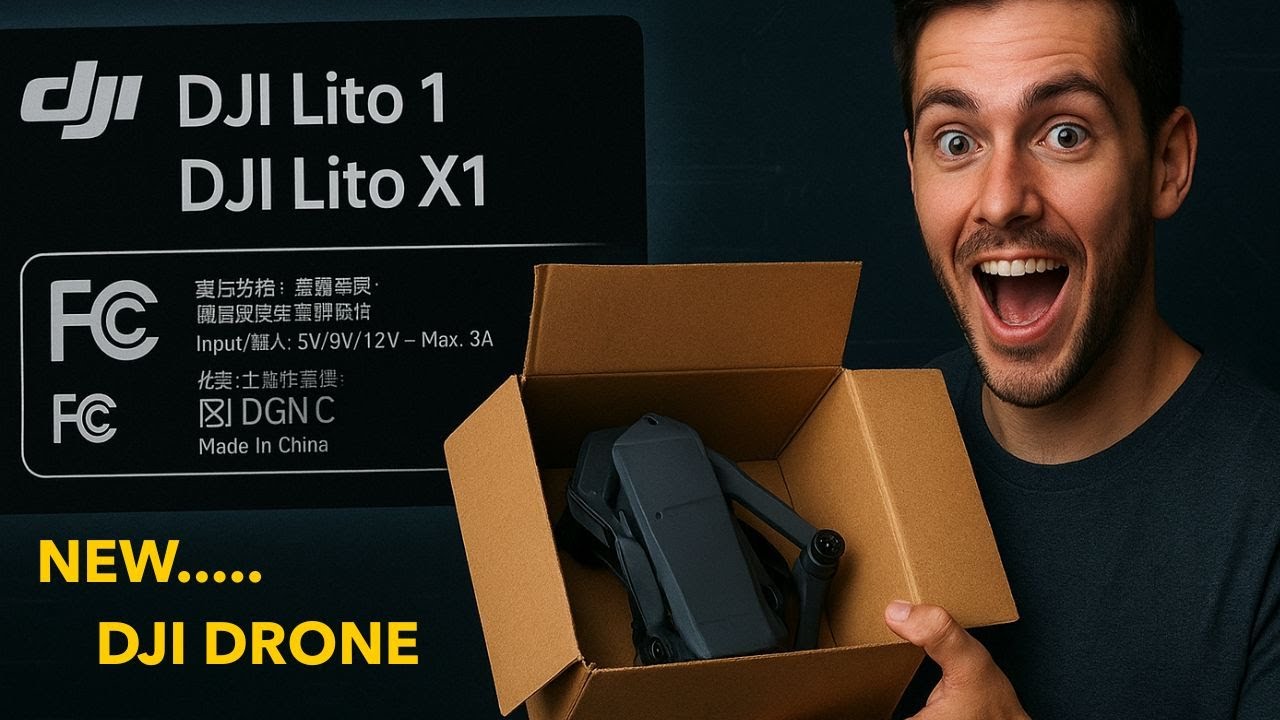 Дроны DJI Lito X1 и Lito 1 появились в каталоге FCC &ndash; скоро появятся новые сверхлегкие дроны!