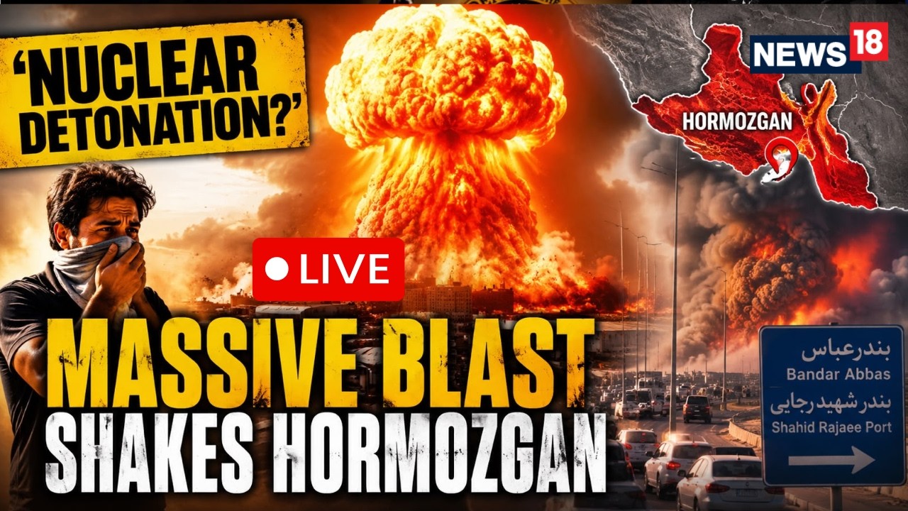 IRAN LIVE| 'Nuclear Detonation?' MASSIVE BLAST Shakes Hormozgan Ahead Of US Raid On Pickaxe Mountain