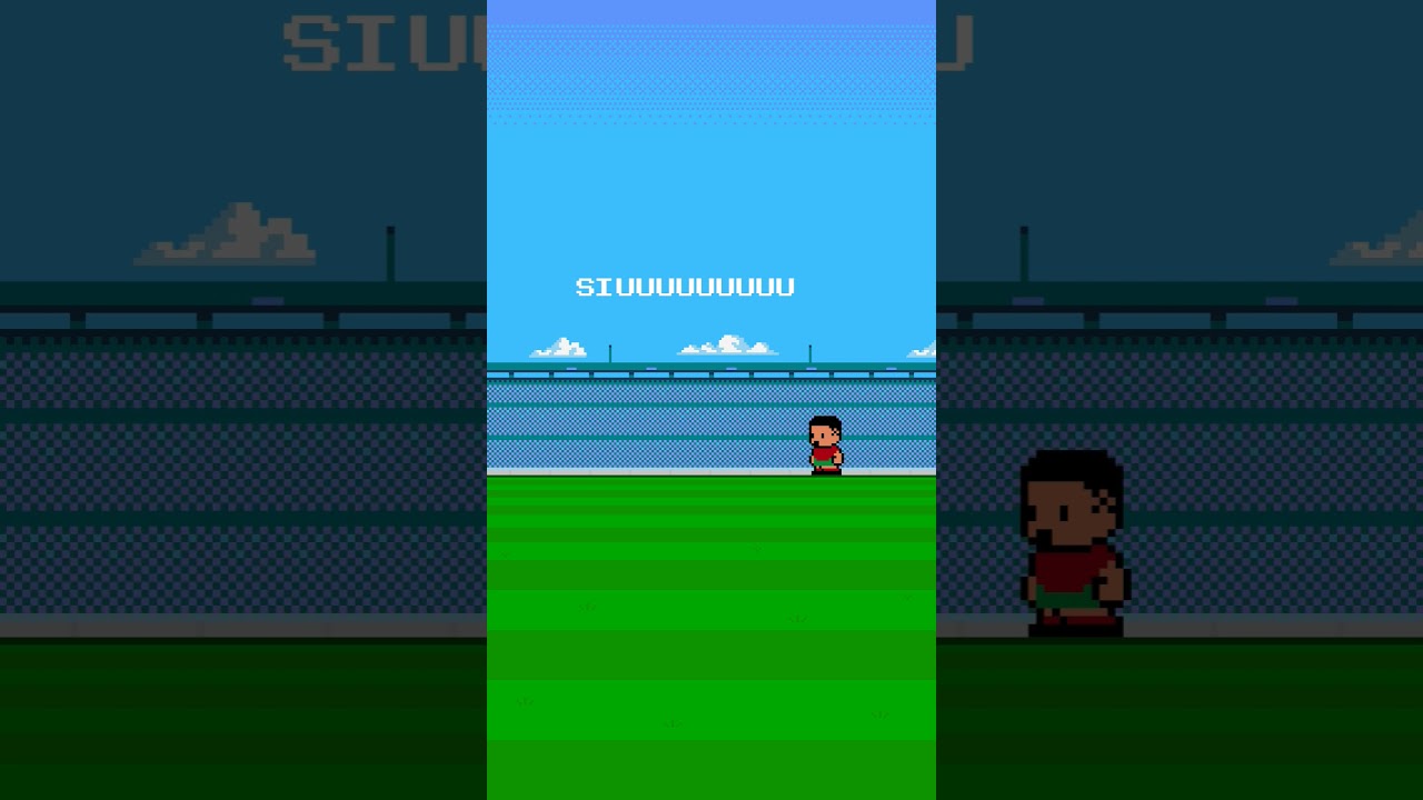 SIUUUU! ⚽️🙌 #siuuu #siuuuu #cristiano #cristianoronaldo #cr7 #pixelart #animation #xpsoccer