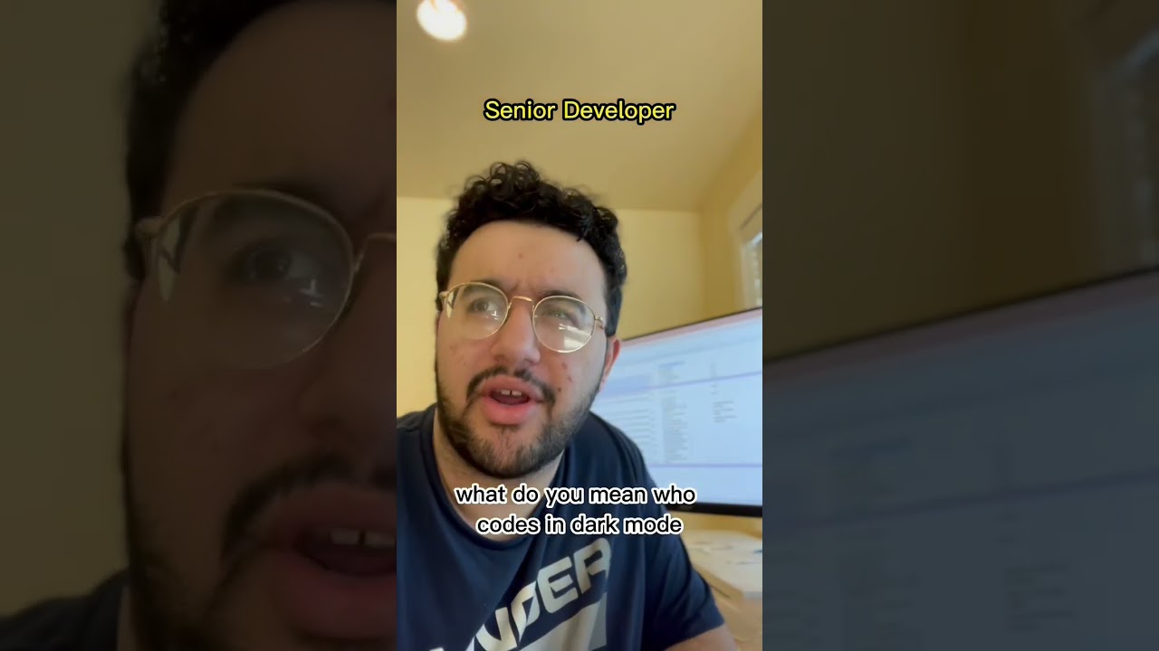 Light Mode Programmers vs. Dark