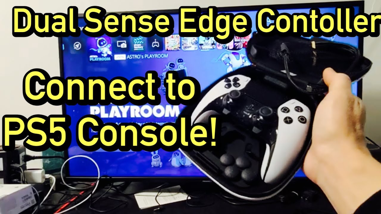 Контроллер PS5 DualSense Edge: как подключиться к консоли PS5 (проблемы с сопряжением?)