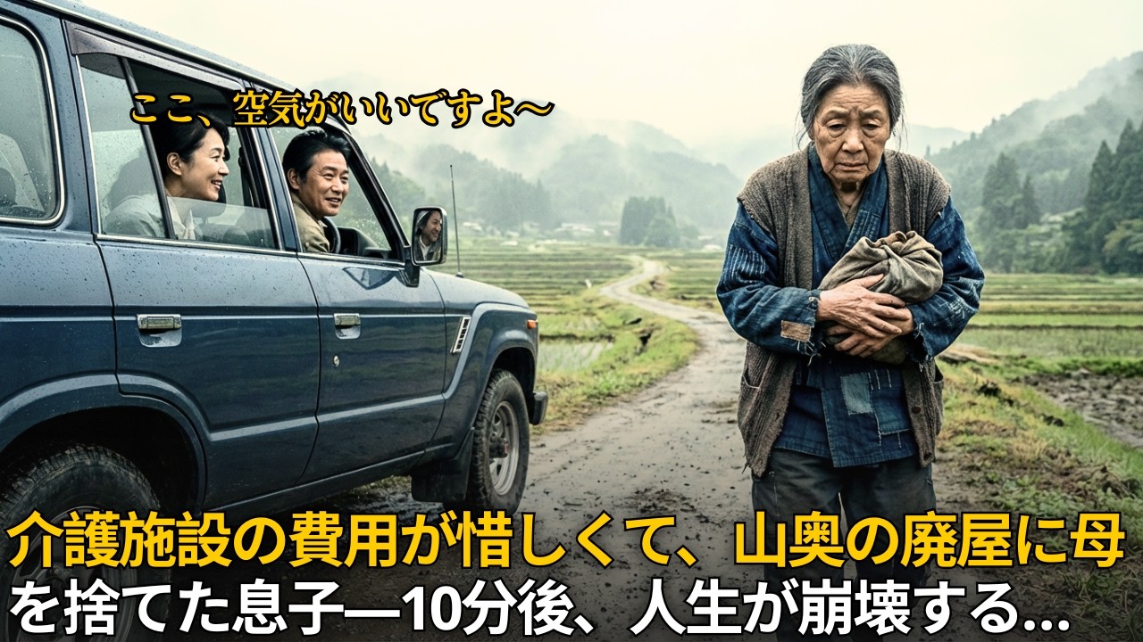 母を廃屋に捨てた息子――10分後にかかってきた一本の電話で、すべてが崩れ落ちた｜人生の教訓｜オーディオブック