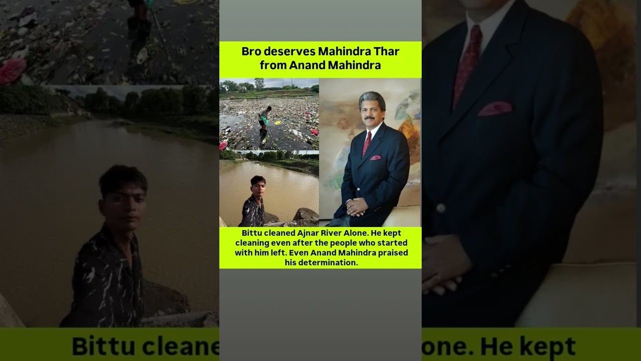 How One College Student Defied All Odds to Clean a Polluted River #viral #news #shorts