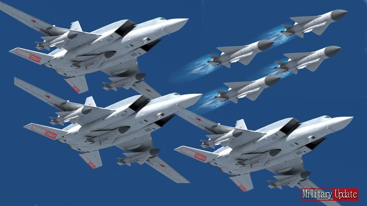 Страшный !! Российский сверхзвуковой бомбардировщик Ту-22• запустить ракету • Уничтожить цель