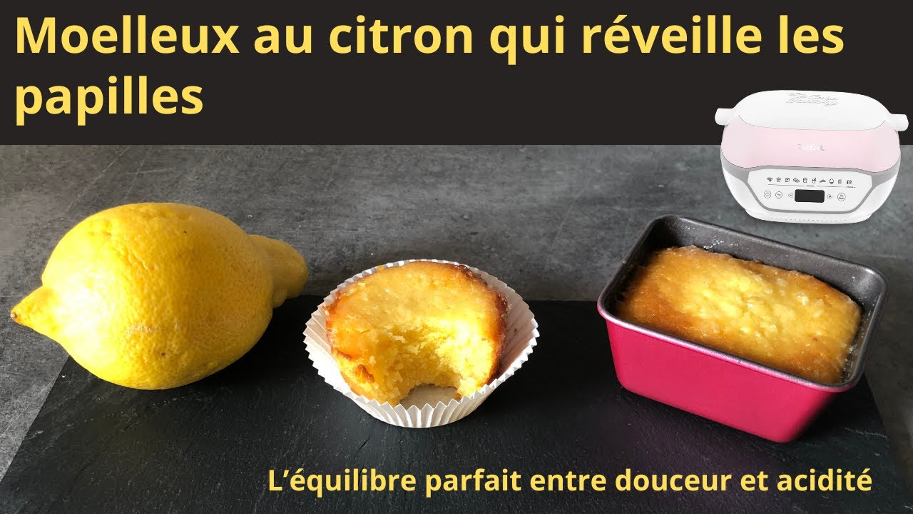Moelleux citron avec cake Factory Infinity