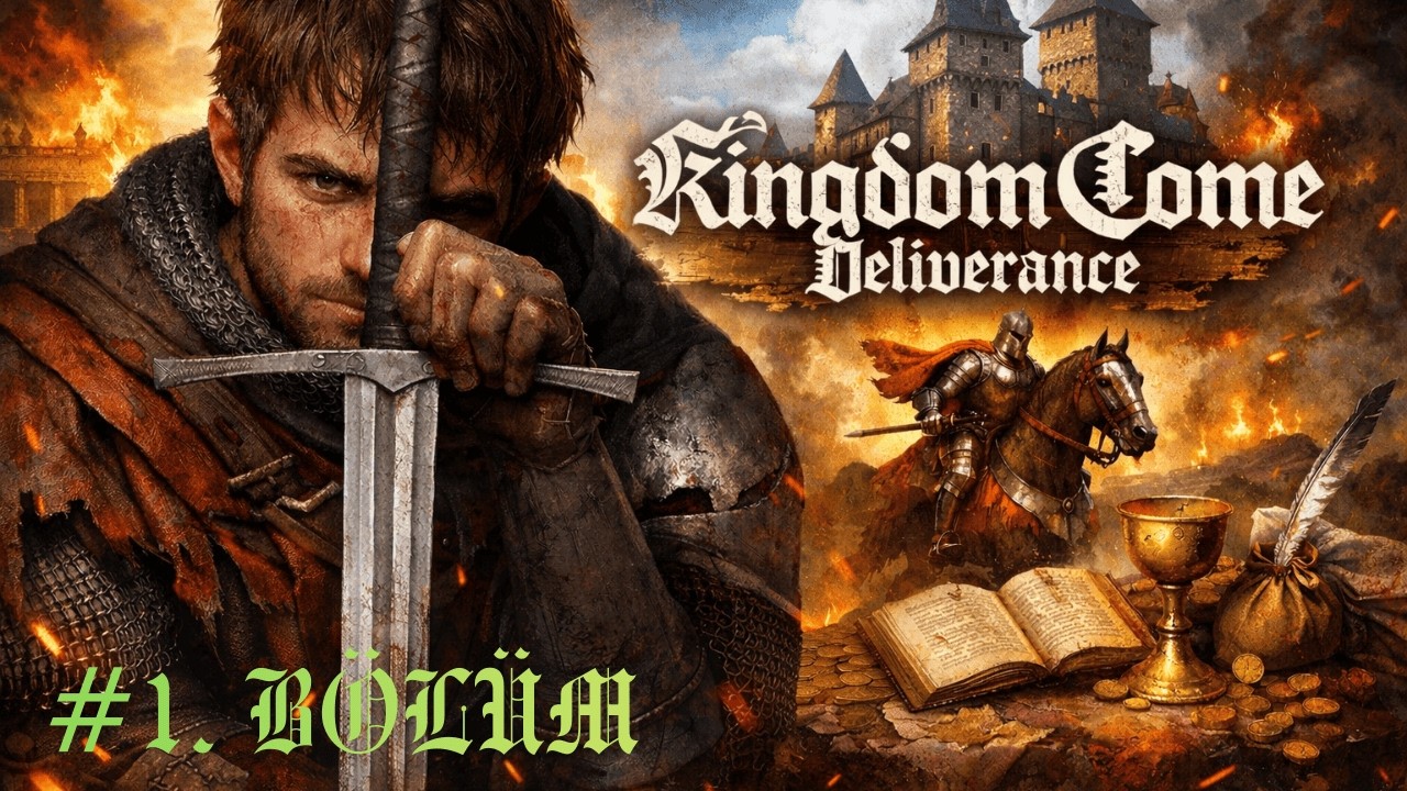Kingdom Come: Deliverance - HİKAYEMİZ BURADA BAŞLIYOR #1. BÖLÜM