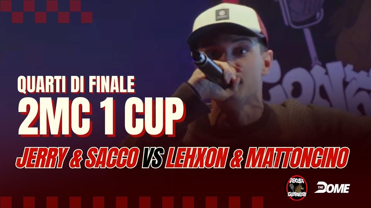 SACCO & JERRY vs LEHXON & MATTONCINO - QUARTO - 2 MC 1 CUP - Rap Battle