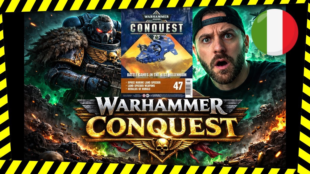 💙⚔️Warhammer Conquest #47, Space Marines  Land Speeder! 💙