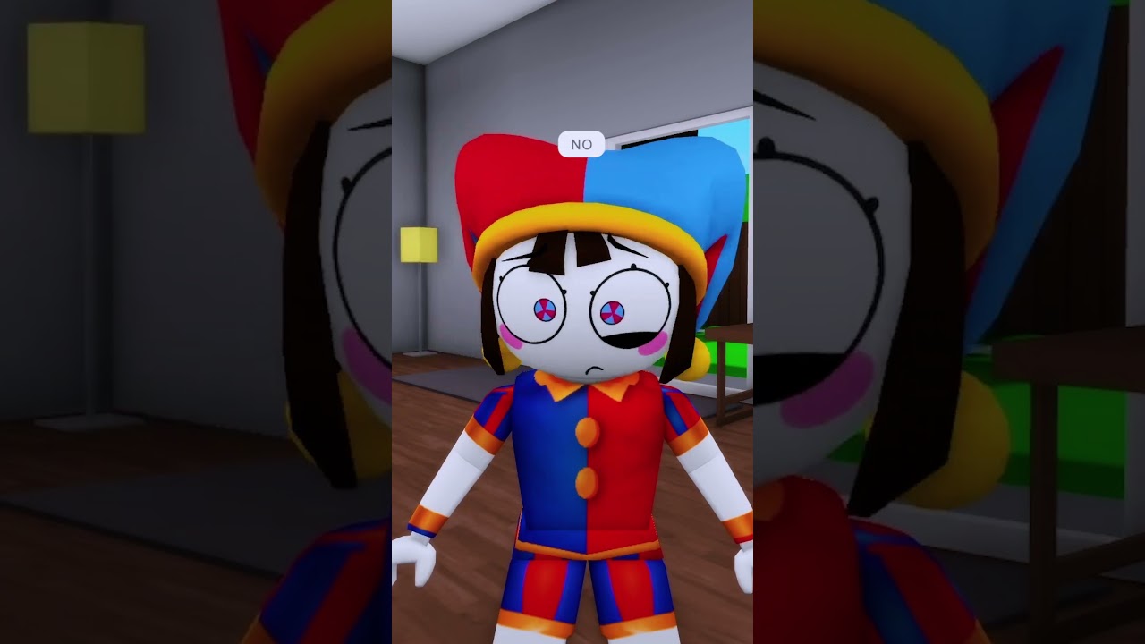 Part 3: Pomni and Jax in Brookhaven RP 🎪 #shorts #roblox
