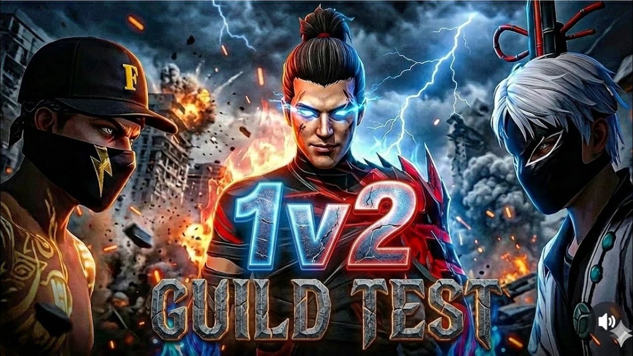 REDEXT GAMING  is live guild test 1v2 #freefire