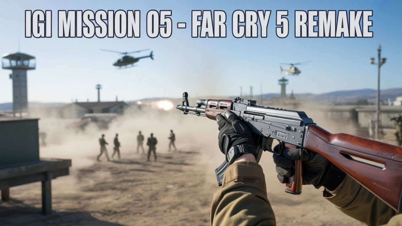 Project IGI Remake in Far Cry 5 - Mission 05 | Stealth FPS Gameplay