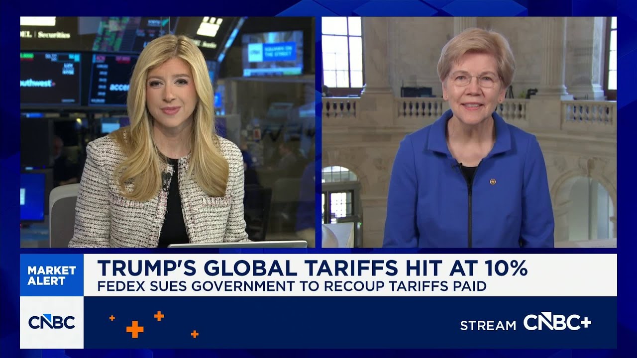 Sen. Warren: Fed chair nominee Kevin Warsh is a 'sock puppet'