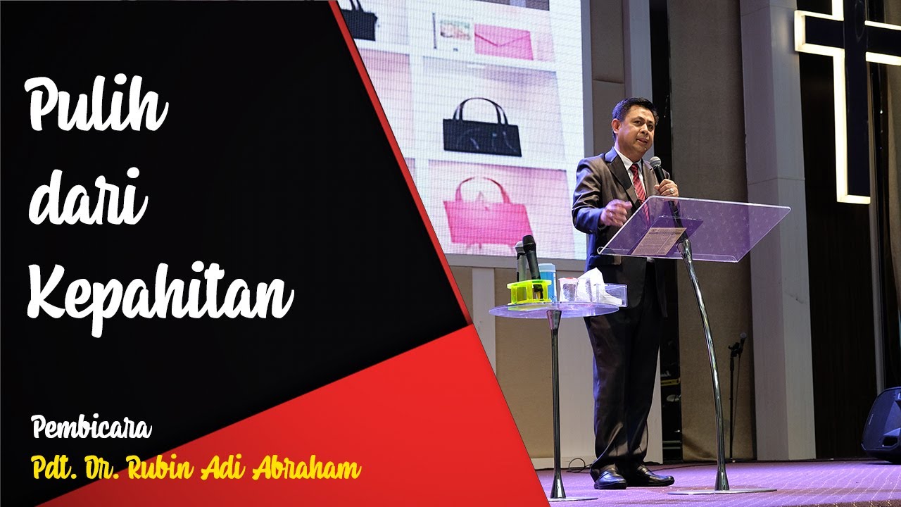 Pdt  Rubin Adi Abraham - Pulih dari Kepahitan Hati