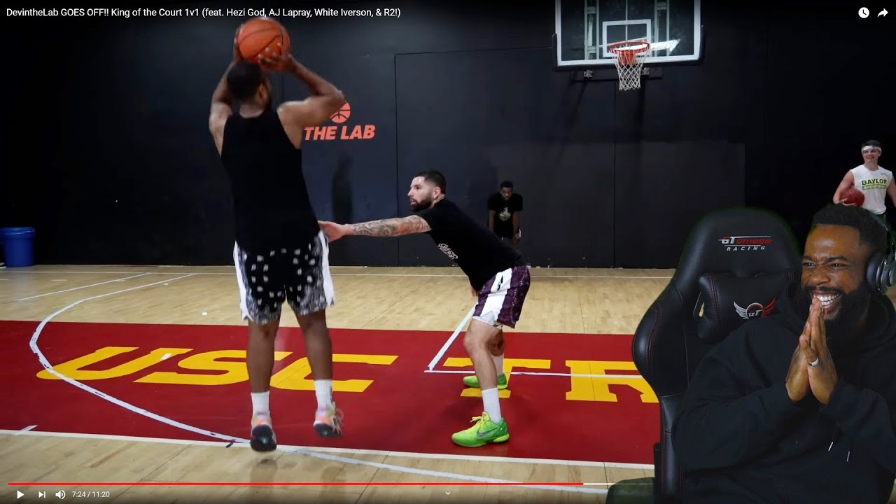 I LIKES THIS! King of the Court 1v1 DevInTheLab,  Hezi God, AJ Lapray, White Iverson, & R2!)