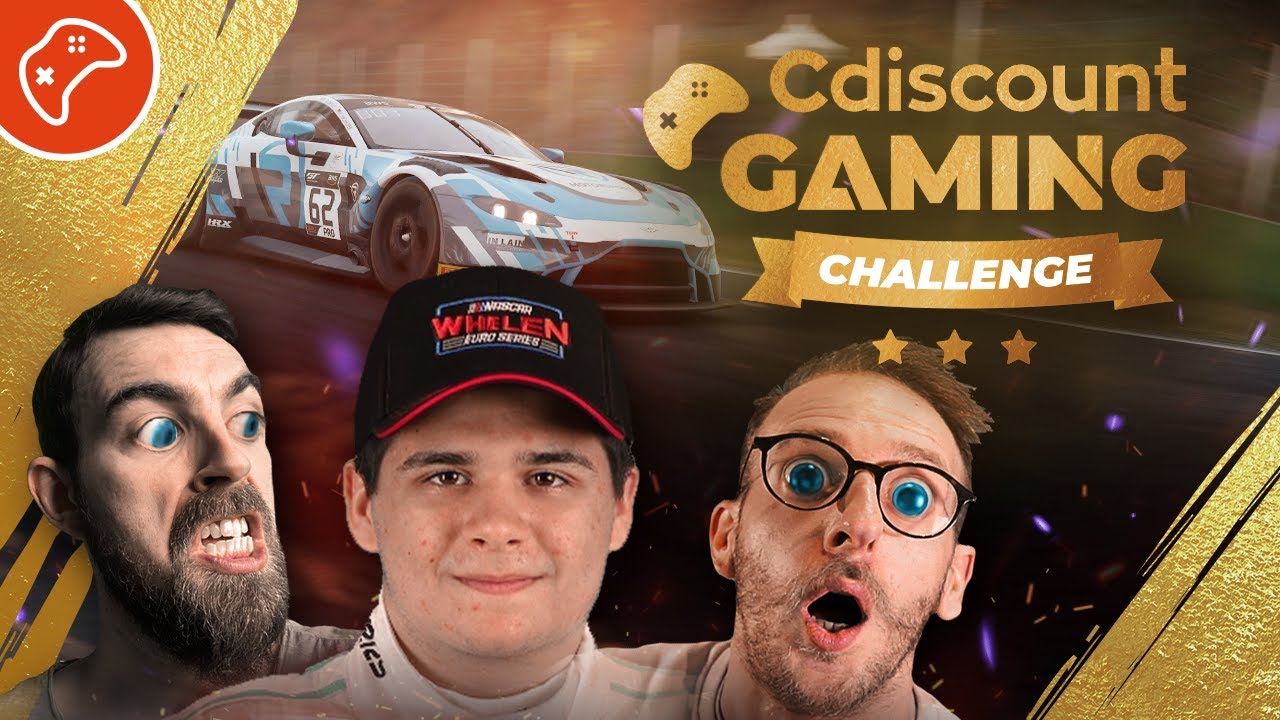 Un peu de SIM RACING ? - CDISCOUNT GAMING CHALLENGE avec Paul Jouffreau (1/2)