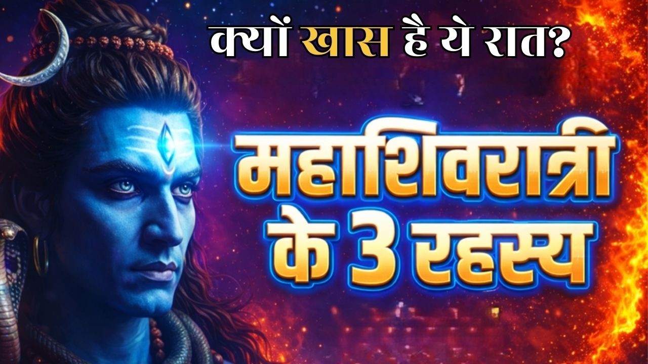 Mahashivratri 2026 🔴 Date & Time Today  महाशिवरात्रि कब है 3 रहस्य और वैज्ञानिक कारण