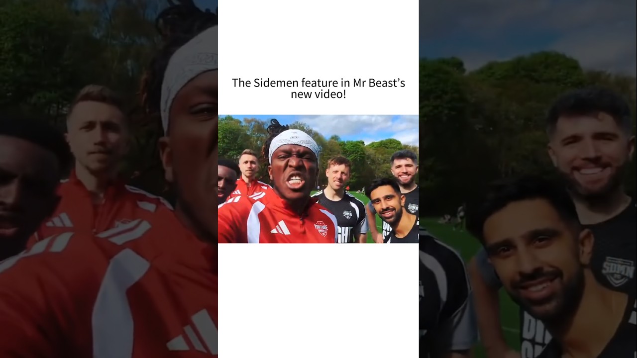 Sidemen In Mr Beast's New Video