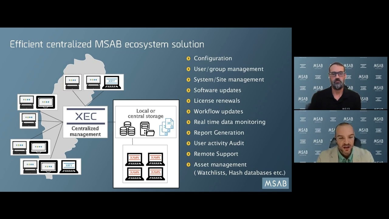 Mobile Forensics, Challenges and Solutions with MSAB Enterprise Products
